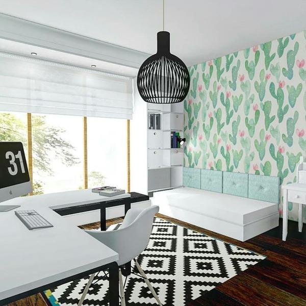 Photowall tapete Dornenlose Kakteen