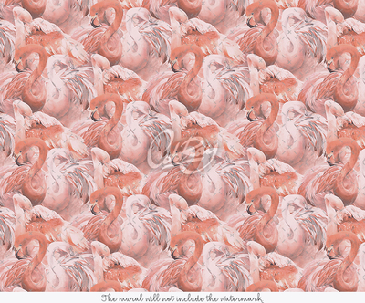 Bildtapete Flamingos