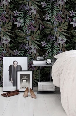 Motivtapete Exotische Blumen