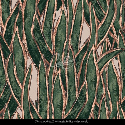 Photowall tapete In einem Dickicht