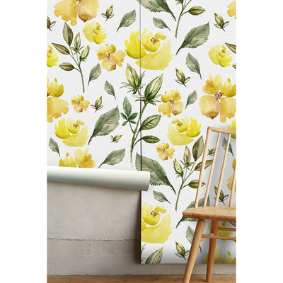 Photowall tapete Frühling in sonnigen Farben