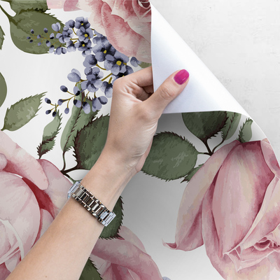 Photowall tapete Entzückende rosa Rosen