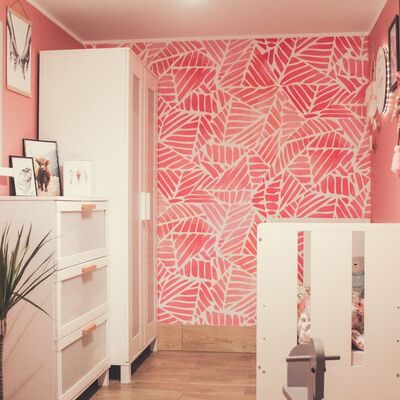 Photowall tapete Buntes Glas am Morgen