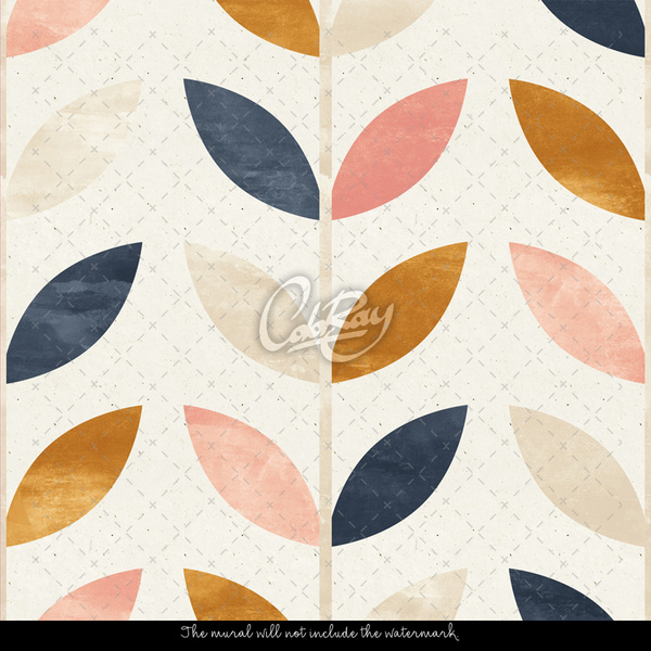 Foto tapete Ketten aus Blättern