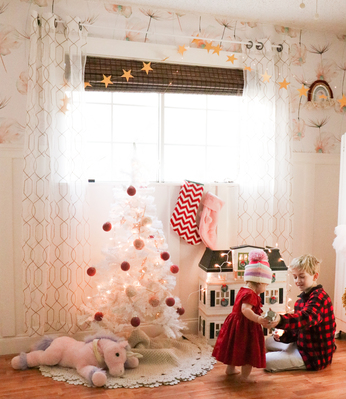 Photowall tapete Mohnblumen im Wind