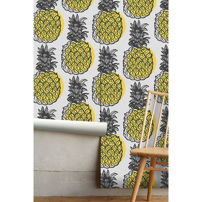 Wandtapete Stilvolle Ananas