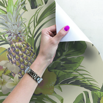 Photowall tapete Und für uns... Ananas!