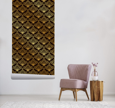 Photowall tapete Golden und unbescheiden