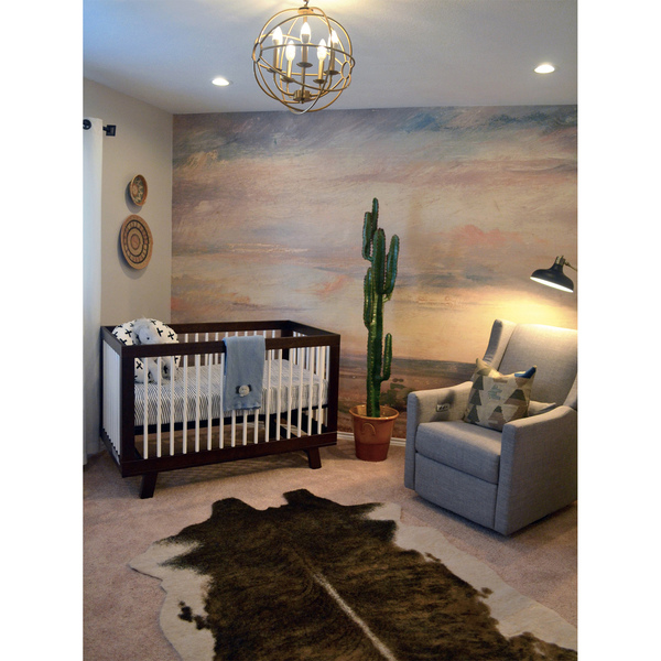 Fototapete Warme Landschaft am Morgen