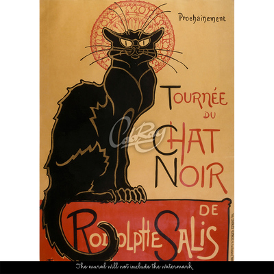 Photowall tapete Kabarett Le Chat Noir