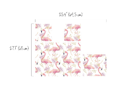 Aufkleber Ikea Duktig Flamingo