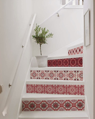 Treppenaufkleber Luftig orientalisch