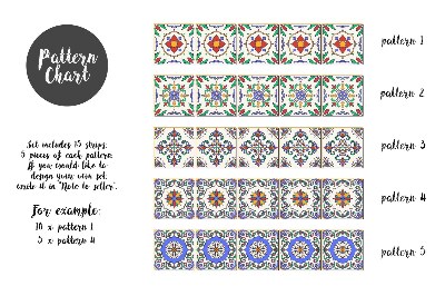 Treppenaufkleber Orientalische Inspirationen