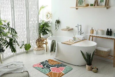 Badezimmer teppich Geometrische Blumen