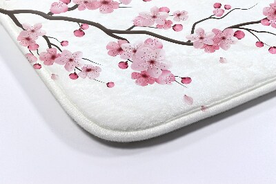 Teppich für badezimmer Japanische Kirschblüten