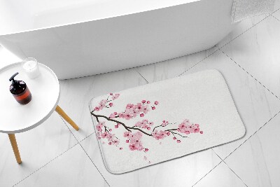 Teppich für badezimmer Japanische Kirschblüten