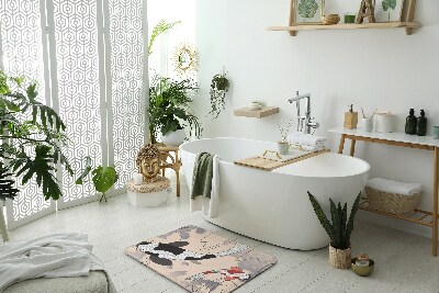 Badezimmer matte Koi Karpfen