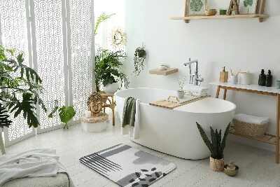 Badezimmer teppich Geometrische Abstraktion