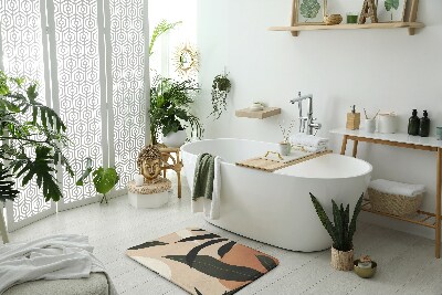 Badezimmer teppich Tropische Abstraktion