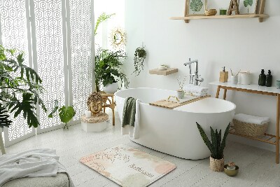 Badezimmer matte Geometrisch abstrakt