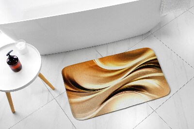 Badezimmer teppich Goldene Abstraktion