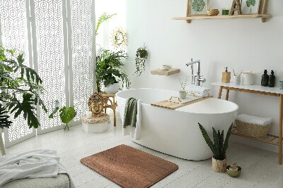 Badezimmer teppich Holzplanke