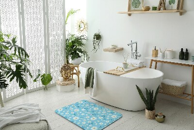 Badezimmer teppich Florales Muster