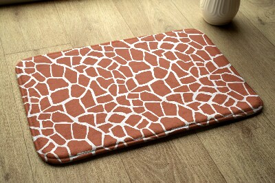 Badezimmermatte Giraffe Flecken