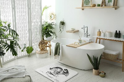 Badezimmer teppich Tier Hase