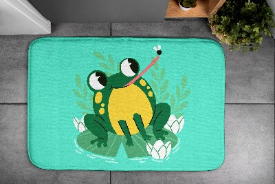 Badezimmer teppich Frosch