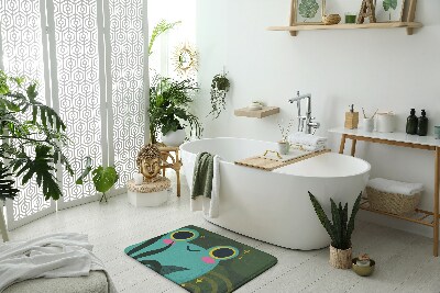 Badezimmer matte Frosch