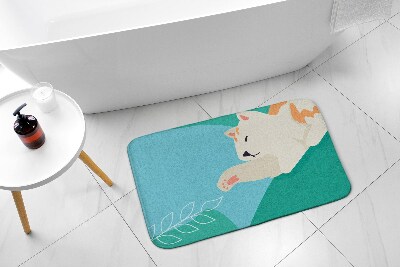 Badezimmer teppich Kätzchen Tiere