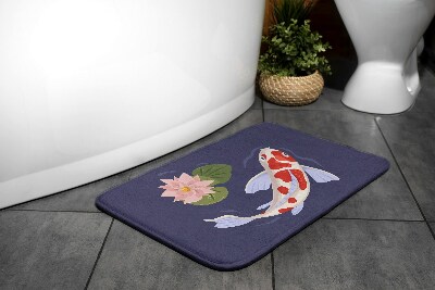 Teppich badezimmer Koi-Fisch