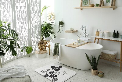 Badezimmer teppich Monstera-Blätter