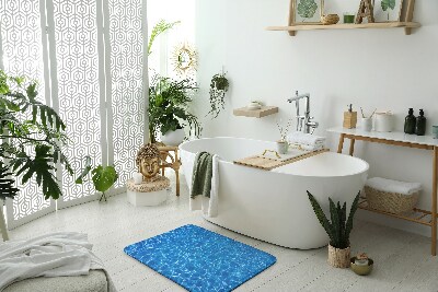 Badezimmer matte Wasserwellen