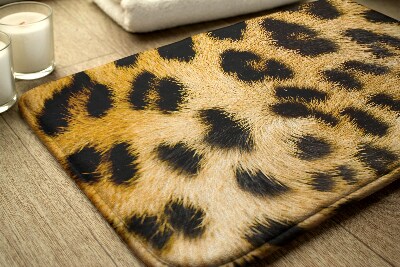 Badezimmermatte Leopard