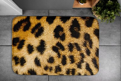 Badezimmermatte Leopard