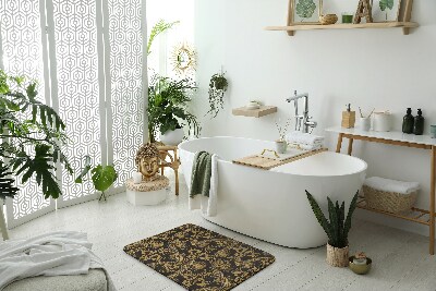 Badezimmer teppich Vögel Abstraktion