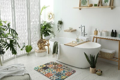 Badezimmer teppich Azulejo