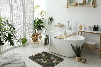 Badezimmer matte Pflanzenmuster