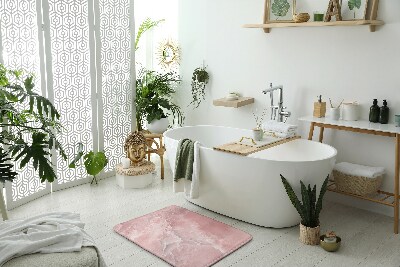 Badezimmer matte Rosa Abstrakt