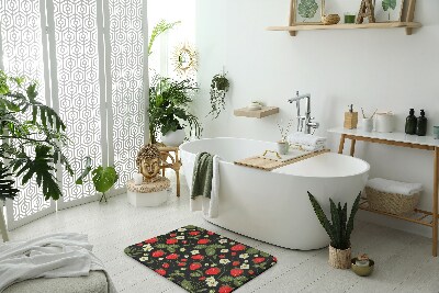 Badezimmer matte Erdbeeren