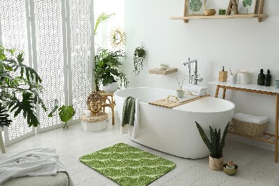 Badezimmer matte Blätter