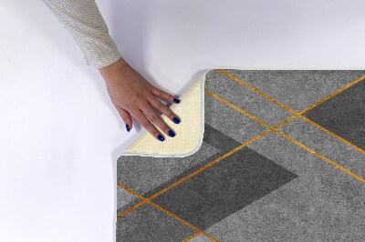 Teppich für badezimmer Geometrische Muster