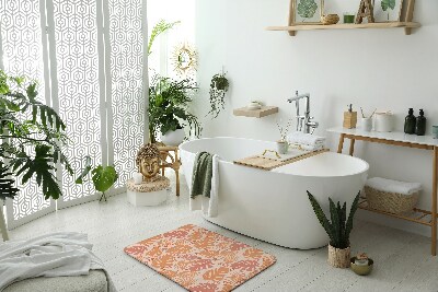 Badezimmer teppich Monstera Blätter Muster