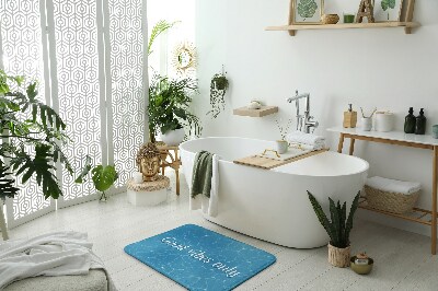 Badezimmer teppich Wasserfläche