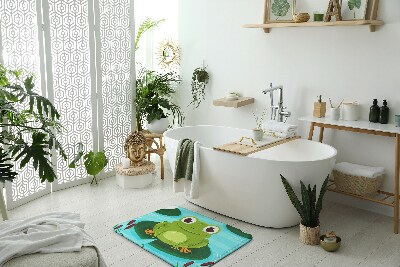 Teppich für badezimmer Süßer Frosch