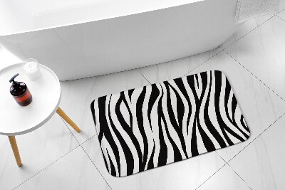 Badematte Zebra-Streifen