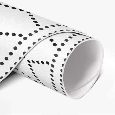 Runder teppich auf pvc Würfel Würfel 3D moderne Punkte