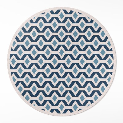 Runder teppich pvc Geometrische Muster Ornamente